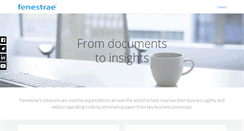 Desktop Screenshot of fenestrae.com